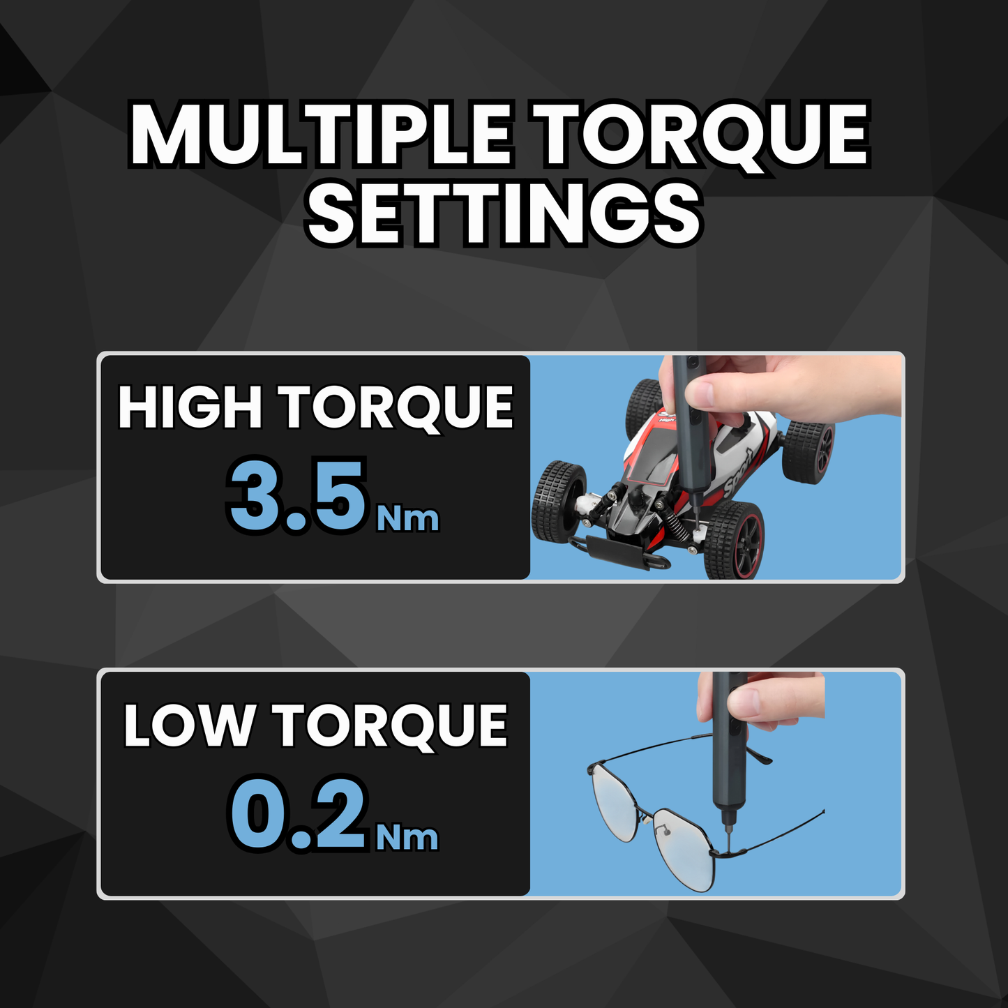 TorqTik™ Precision Electric Screwdriver